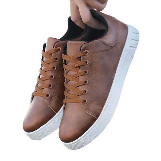 Mænds Sneakers i Læder Stilfuld 3