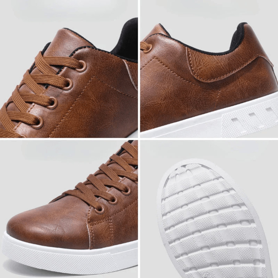 Mænds Sneakers i Læder Stilfuld 5