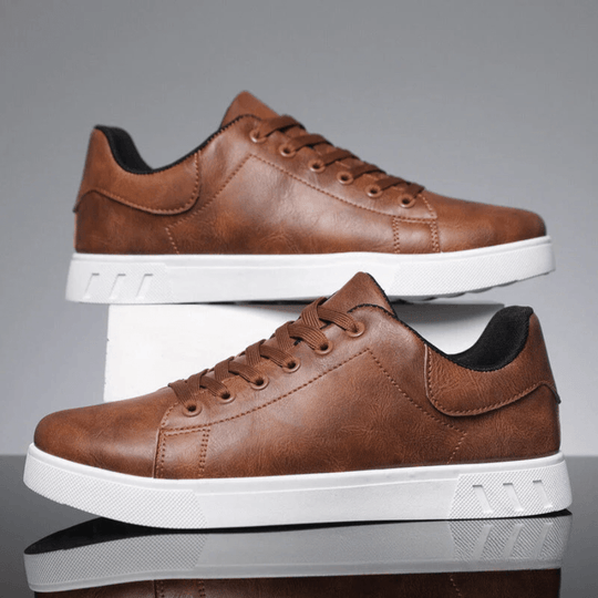 Mænds Sneakers i Læder Stilfuld 6