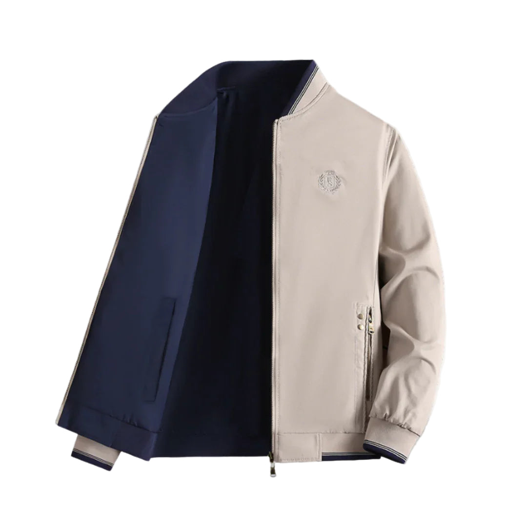 Mænds Vendbar Bomberjakke Casual Stil 0