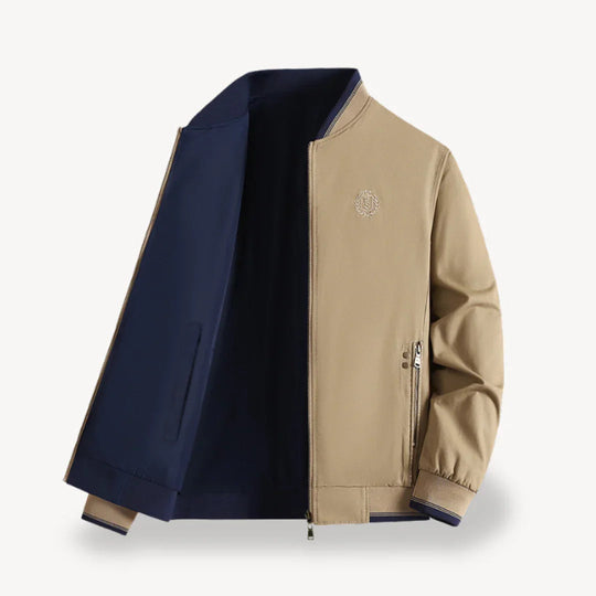 Mænds Vendbar Bomberjakke Casual Stil 1