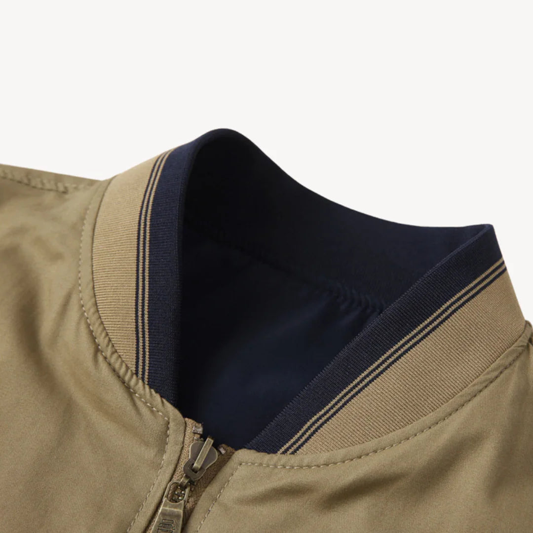 Mænds Vendbar Bomberjakke Casual Stil 5