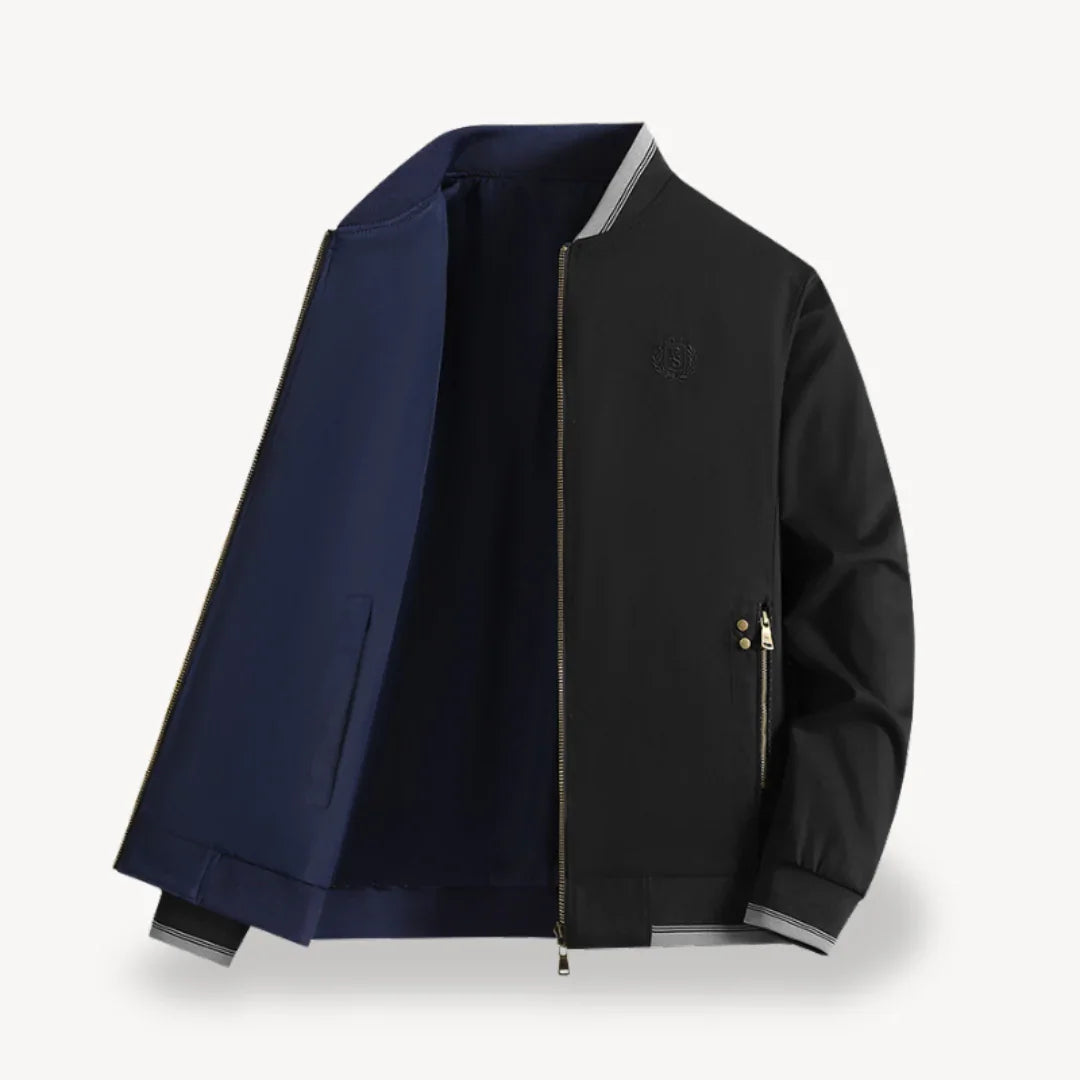 Mænds Vendbar Bomberjakke Casual Stil 7