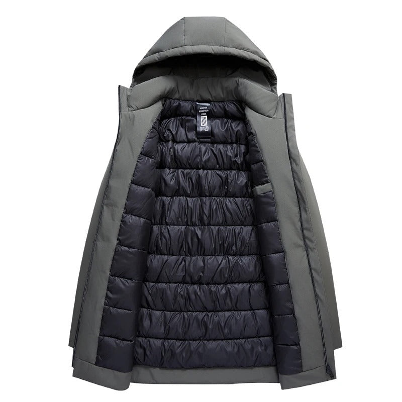 Mænds Vinterparka Moderne Design 4