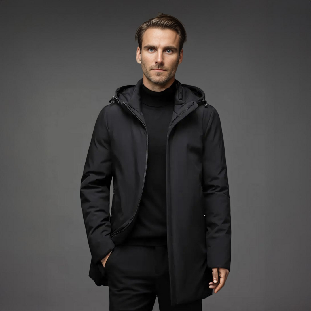Mænds Vinterparka Moderne Design 5