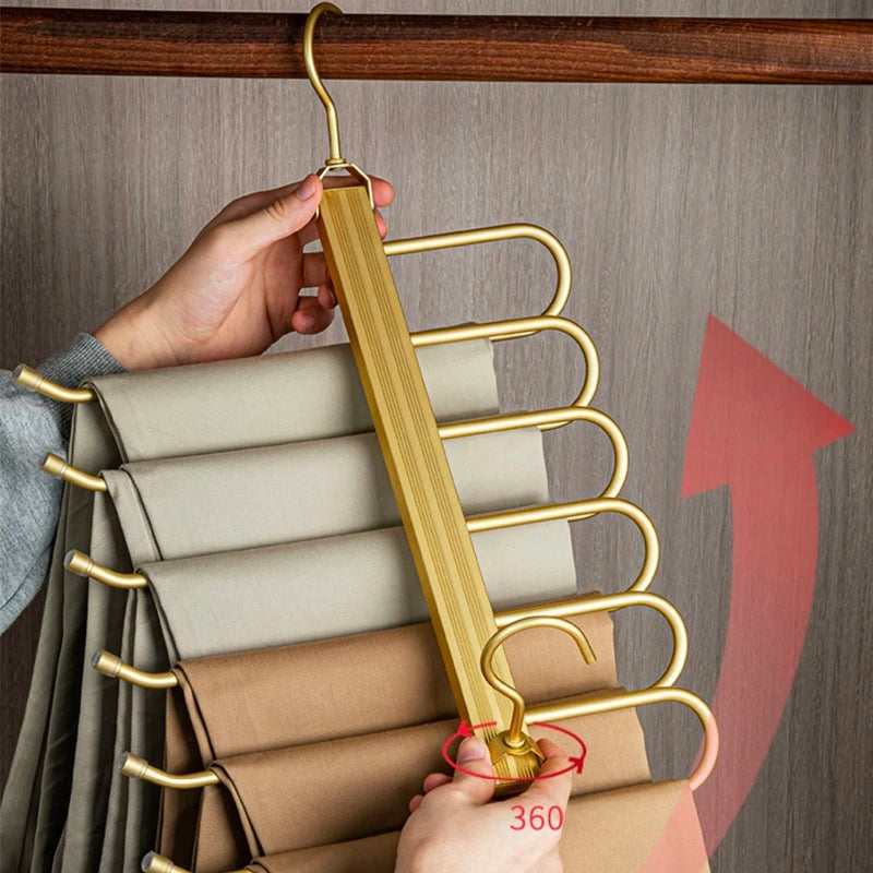 Mænds og Kvinders Buksebøjler Pladsbesparende Design med 360° Rotation 7