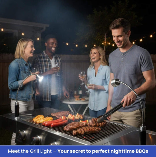 Magnetisk Grilllys Kompakt Design til Udendørs Brug 2