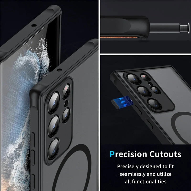 Magnetisk Telefoncover til Samsung Galaxy Stødsikkert Design 2