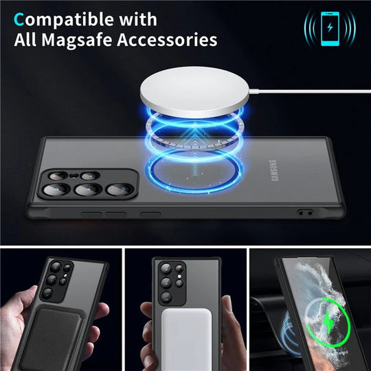 Magnetisk Telefoncover til Samsung Galaxy Stødsikkert Design 4