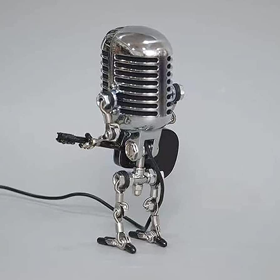 Mikrofonrobotbordslampe Justerbar LED-belysning 3