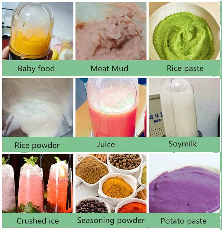 Mini Blender Kompakt Design til Smoothies og Juicer 4