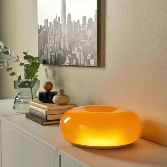 Moderne Bordlampe Donut Design 1