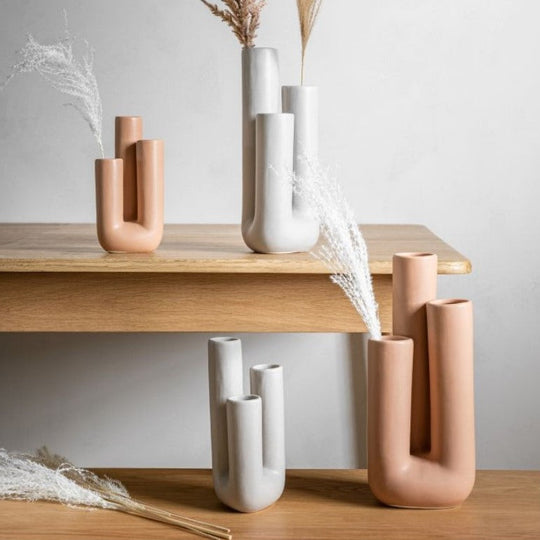 Moderne Dekorativ Vase Tredobbel Design 2