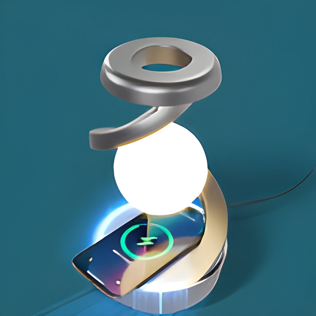 Moderne Flydende Lampe med Roterende LED-lys til Hjemmet 3