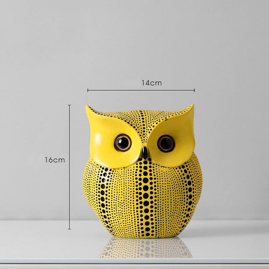 Moderne Græskar Skulptur Med Polka Prikker 9