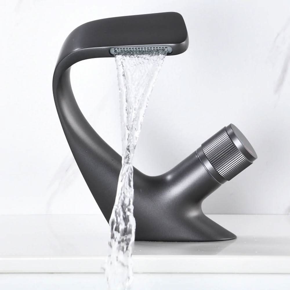 Moderne Håndvaskarmatur med Vandfaldsdesign 3