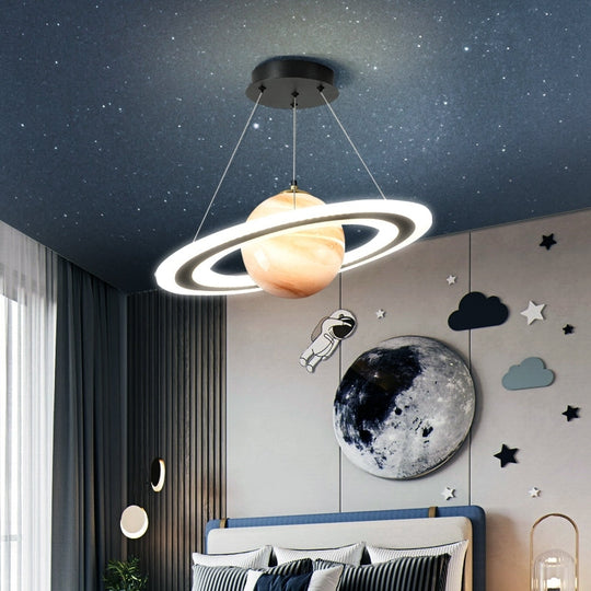 Moderne LED Hængelampe Planet Design 1