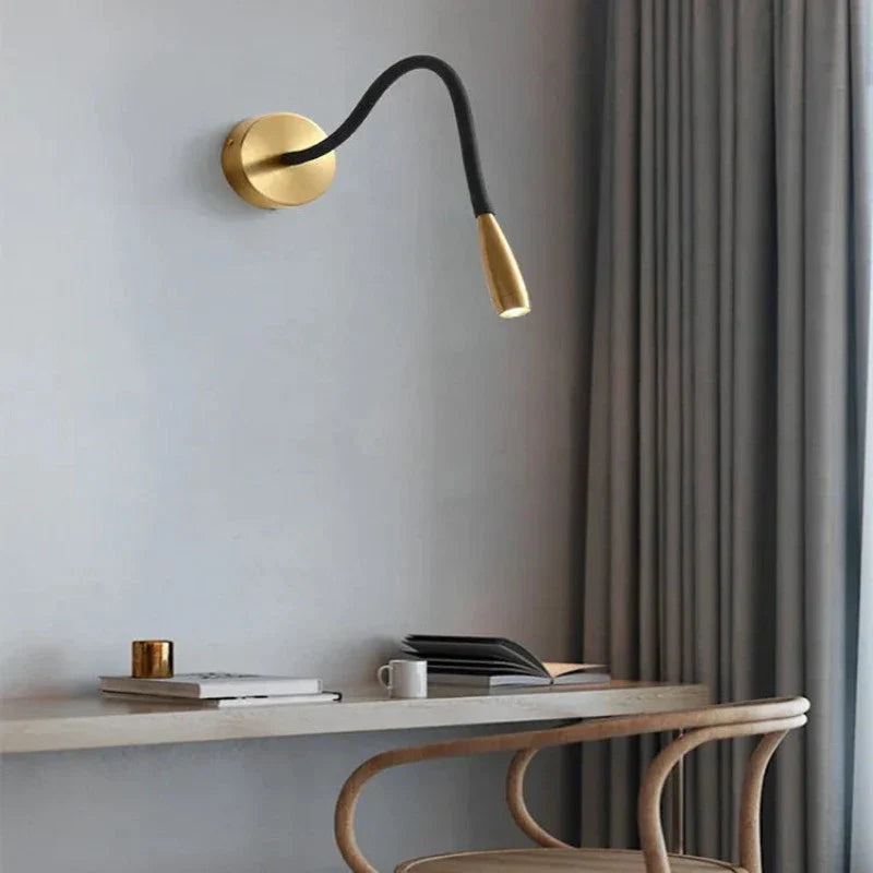 Moderne LED Væglampe med Justerbar Arm 2