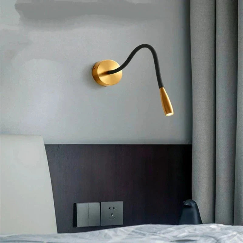 Moderne LED Væglampe med Justerbar Arm 4