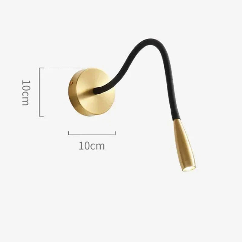 Moderne LED Væglampe med Justerbar Arm 5