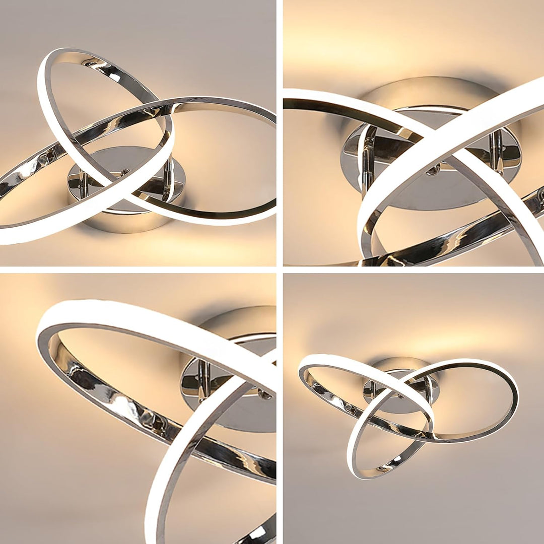 Moderne Loftslampe Blomsterdesign til Soveværelse, Stue og Entre - Energibesparende LED Belysning 2