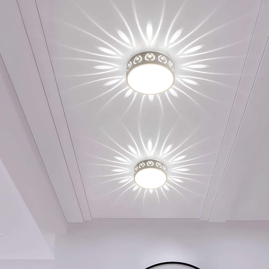 Moderne Loftslampe til Entré og Balkon - Minimalistisk Design med LED Belysning 5