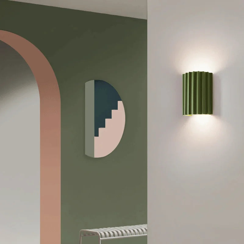 Moderne Væglampe i Harpiks Design 2
