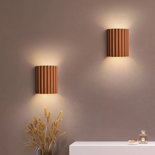 Moderne Væglampe i Harpiks Design 6