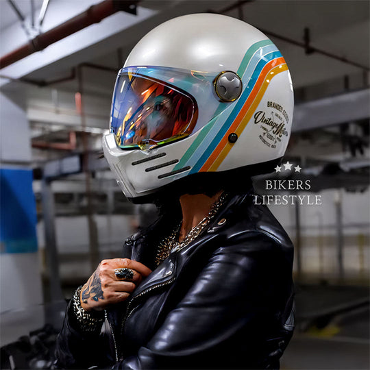 Motorcykelhjelm Full Face Grand Tour 2