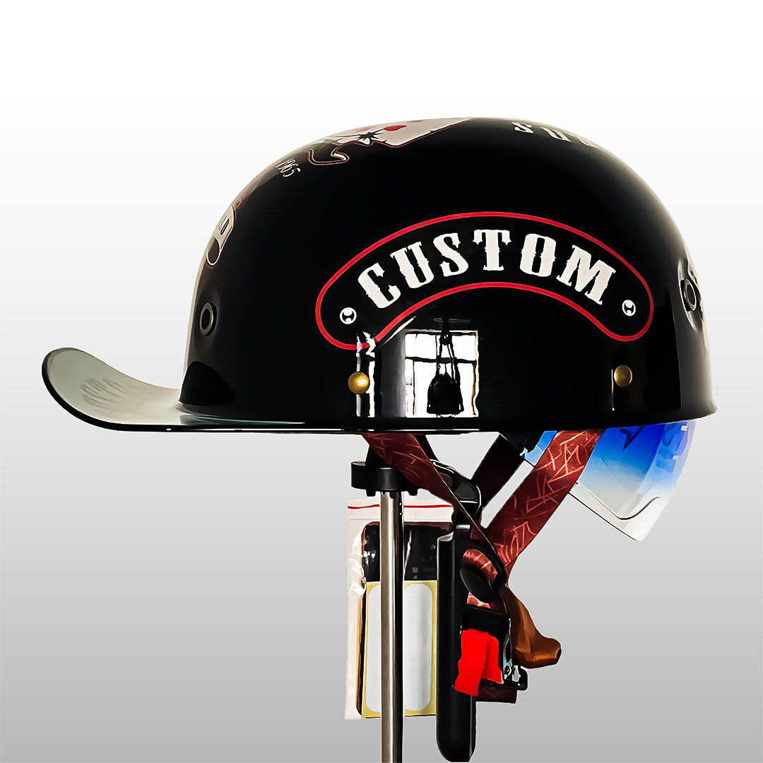 Motorcykelhjelm i Baseballkasket Look 11