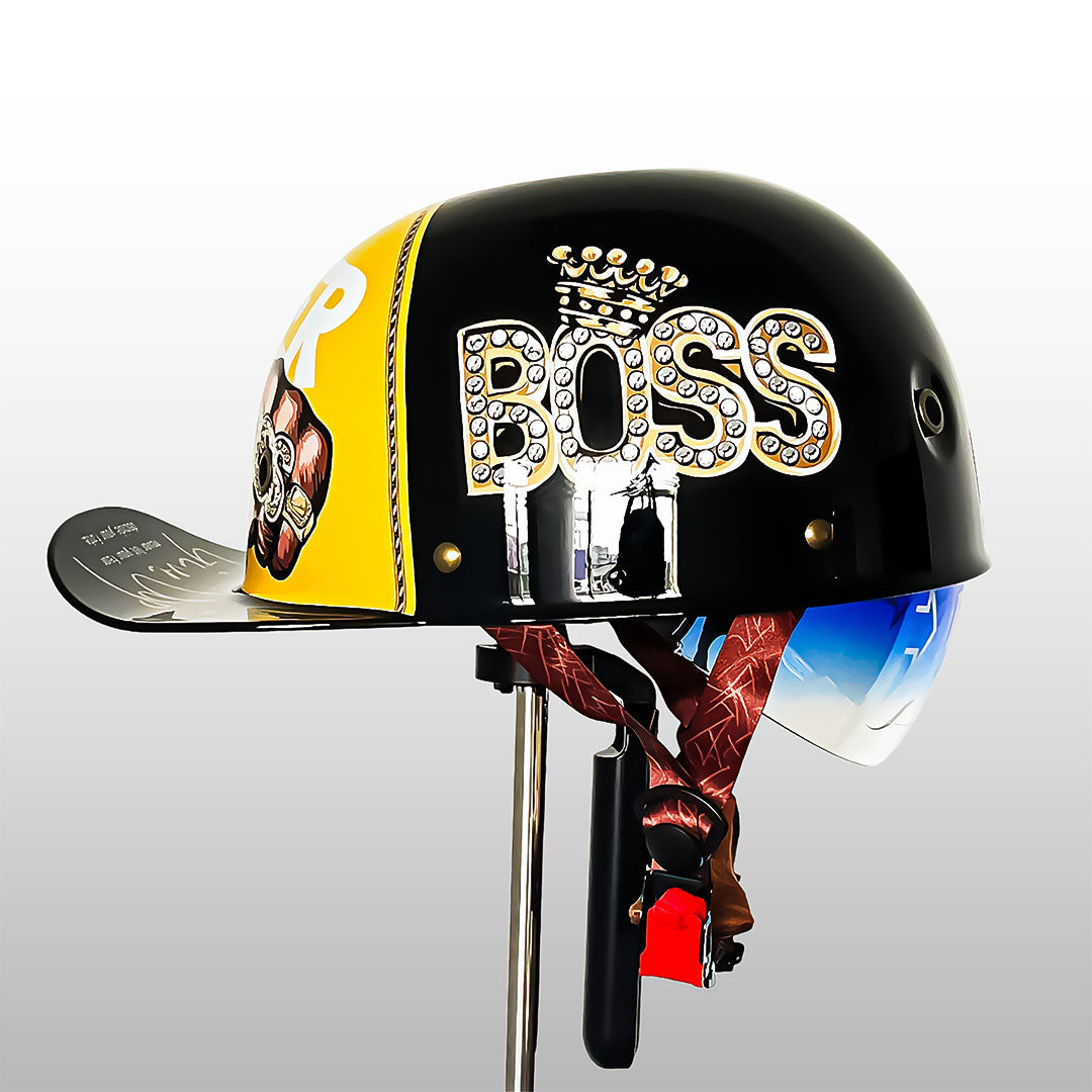 Motorcykelhjelm i Baseballkasket Look 13