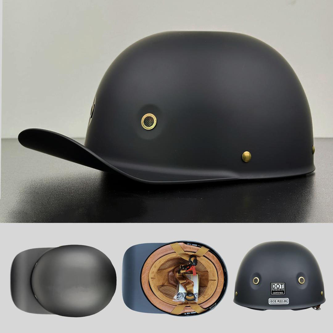 Motorcykelhjelm i Baseballkasket Look 8