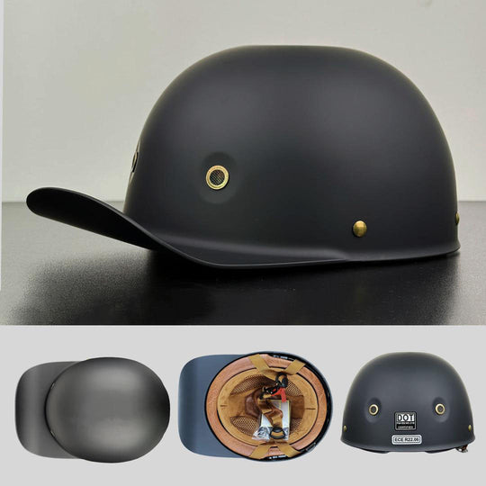 Motorcykelhjelm i Baseballkasket Look 8