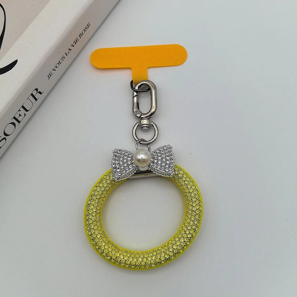 Nøglering med Rhinestone Sløjfe til Kvinder 13