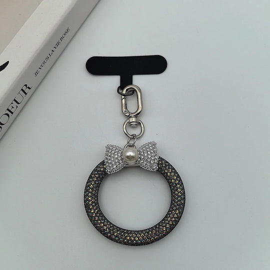 Nøglering med Rhinestone Sløjfe til Kvinder 14