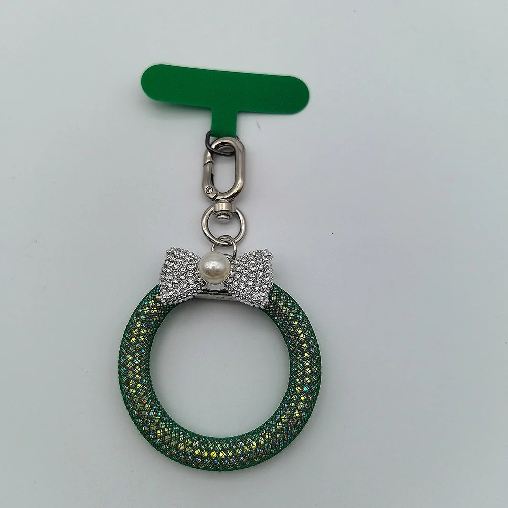 Nøglering med Rhinestone Sløjfe til Kvinder 4