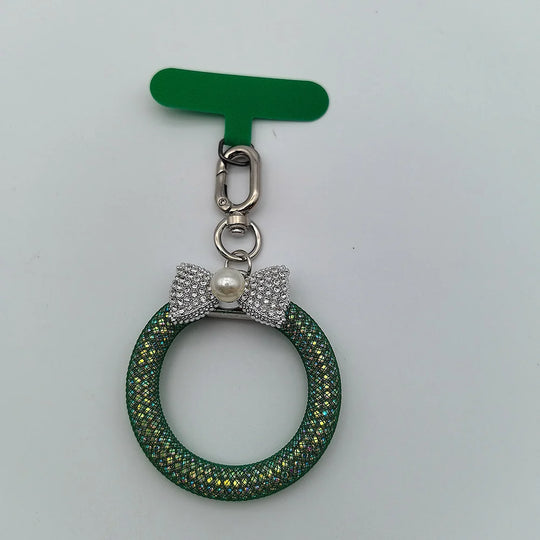 Nøglering med Rhinestone Sløjfe til Kvinder 4