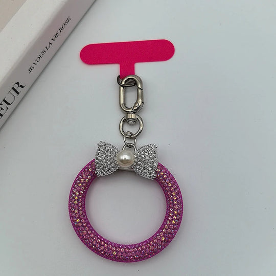Nøglering med Rhinestone Sløjfe til Kvinder 7