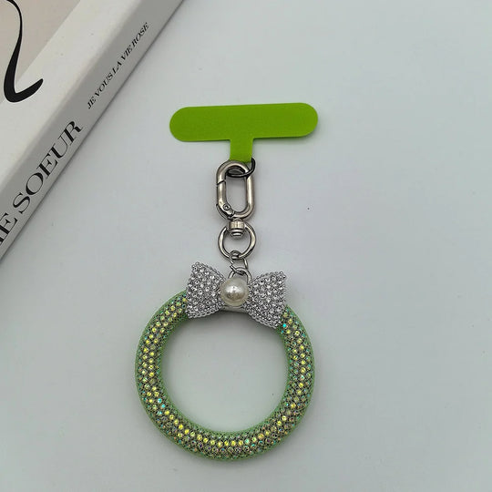 Nøglering med Rhinestone Sløjfe til Kvinder 9