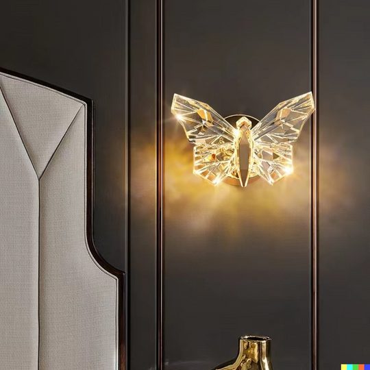 Nordic Butterfly LED Væglampe til Stue og Soveværelse 1