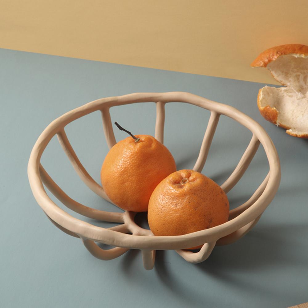 Nordic Resin Frugtskål Dekorativ 2