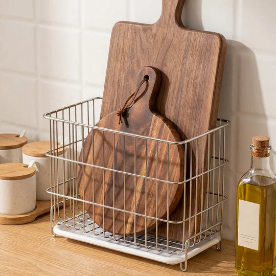 Opbevaringsboks til køkken i rustfrit stål med moderne design 1