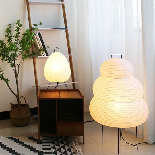 Papirlampe med Japansk Inspiration 1
