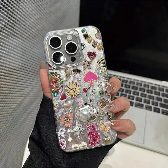 Phone Case med Personlighed og Malet Design til iPhone 7