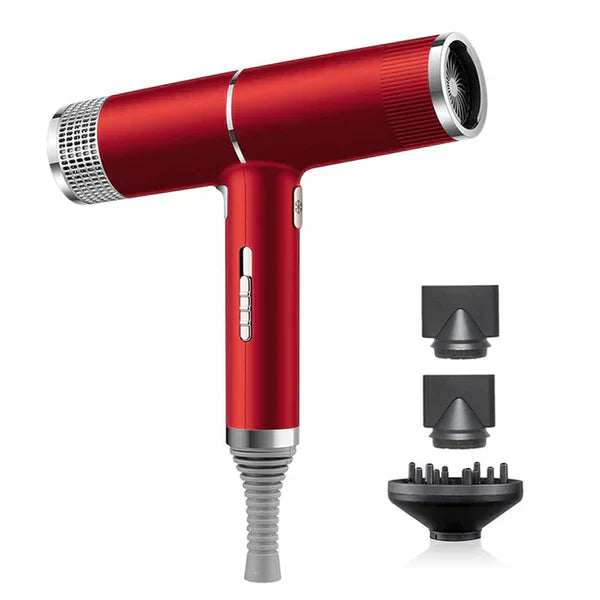 Professionel Hårtørrer Med Anion Teknologi 1100W - Hurtig Tørring & Effektiv Styling 0