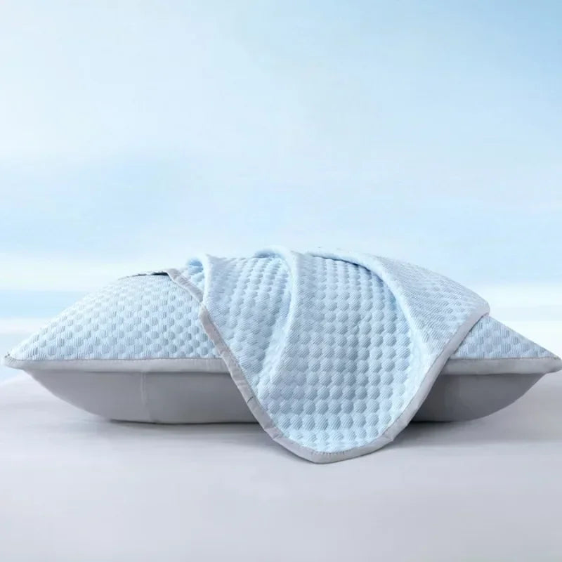 Pudebetræk 48x74 cm Ensfarvet Design med Kølende Effekt til Sommer 4