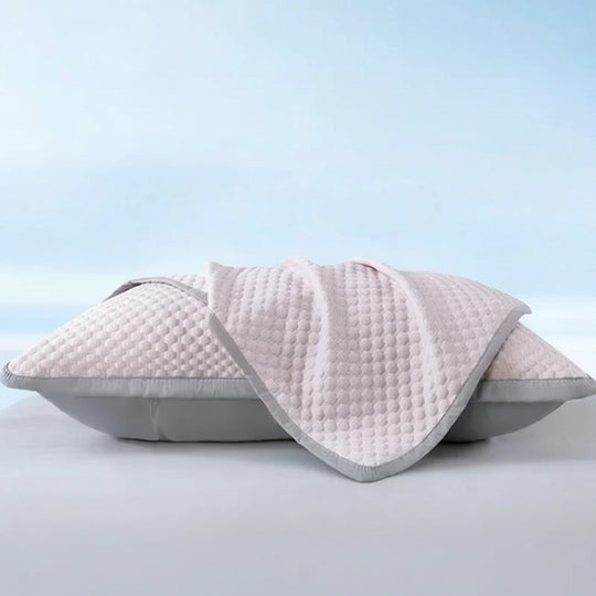 Pudebetræk 48x74 cm Ensfarvet Design med Kølende Effekt til Sommer 8