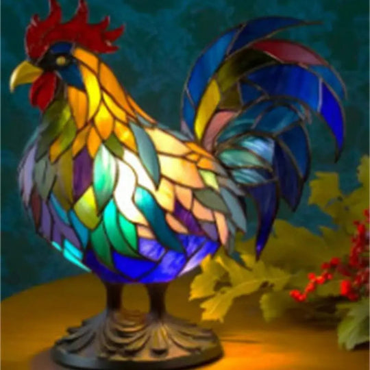 Retro Dyrelampe 3D Flerfarvet Design til Indretning 6
