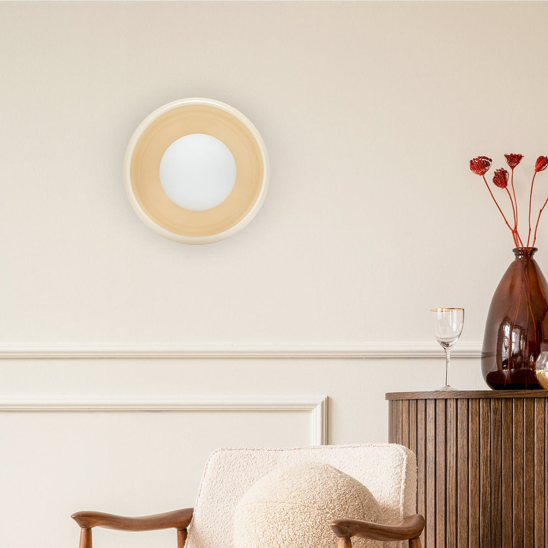 Rund Væglampe Circo Design - Moderne Belysning Til Stue 2