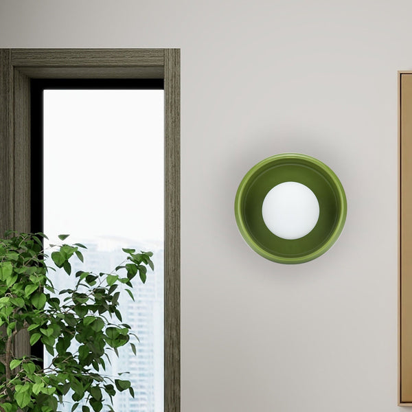 Rund Væglampe Circo Design - Moderne Belysning Til Stue 6